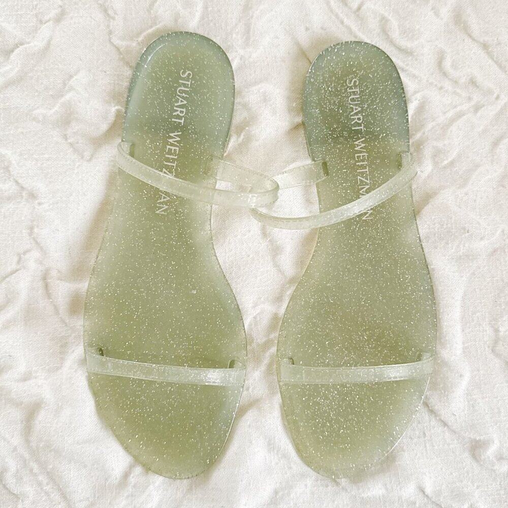 Stuart Weitzman Sawyer Slide Size 9 New $110